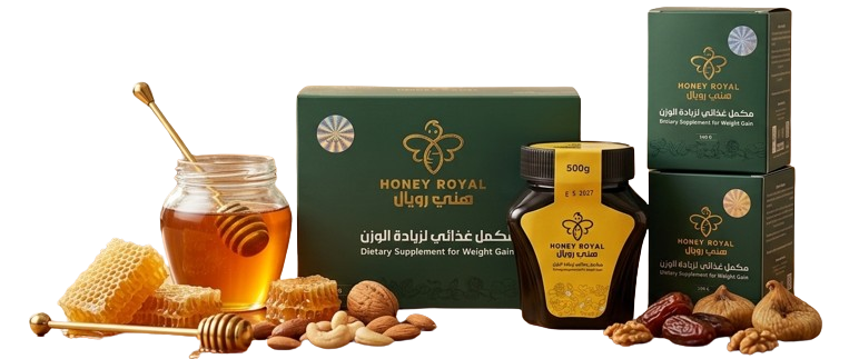 Honey Royal Weight Gain Supplement 2 BOX Pack 500g+500g=1000 g : 🌿 Honey Royal Natural Appetite Booster with Royal Jelly, Ginseng & Pure Honey