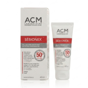 ACM Laboratoire Sébionex Mattifying Sunscreen Gel SPF50+ – Oil-Free SPF for Oily & Acne-Prone Skin | Non-Comedogenic, Matte Finish | Cosmetic Najm salalah
