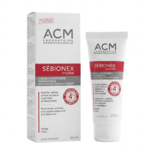 ACM Sébionex Hydra Repair Cream – Moisturizer for Sensitive & Weakened Skin | Niacinamide Barrier Repair | Fragrance-Free, Non-Comedogenic | 40ml | Cosmetic Najm salalah