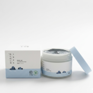 Round Lab 1025 Dokdo Mud Pack – Korean Wash-Off Clay Mask | 40% Mineral Mud + Deep Sea Water | Non-Drying Purifier for All Skin Types | Cosmetic Najm salalah