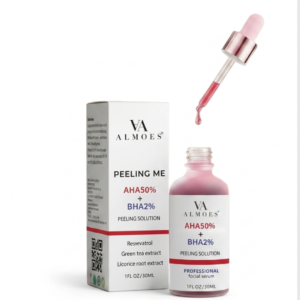 ALMOES Peeling Me – AHA 50% + BHA 2% | Advanced Exfoliating Solution for Bright, Smooth Skin | Professional-Grade Peel | Cosmetic Najm salalah