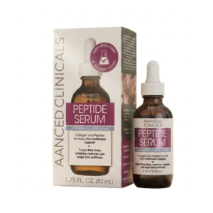Advanced Clinicals Peptide Serum – Collagen + Multi-Peptide Complex | Anti-Wrinkle & Firming Face Serum | 1.75 fl oz | Cosmetic Najm salalah