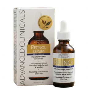 Advanced Clinicals Retinol Serum – Encapsulated Retinol + Squalane | Anti-Wrinkle & Rejuvenating Night Serum | 1.75 fl oz | Cosmetic Najm salalah