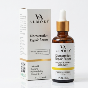 ALMOES Discoloration Repair Serum – Tranexamic Acid + Kojic Acid + Alpha Arbutin | Targeted Hyperpigmentation Treatment | Cosmetic Najm salalah