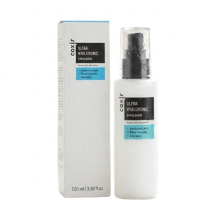 Coxir Ultra Hyaluronic Emulsion 100ml – Hydrating Moisturizer with Ceramide & Plant Complex | Lightweight Korean Moisturizer | Cosmetic Najm salalah