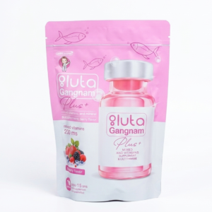 Dr. Gangnam GlutaNex Collagen Glutanix – 15 Sachets | Mixed Berry Flavor | Skin Brightening & Anti-Aging Supplement | Cosmetic Najm salalah