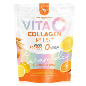 JOJI Secret Young Vita C Collagen + Ceramide – Glow & Youth Boost | Raspberry Scent | Powder Sachet | Cosmetic Najm salalah