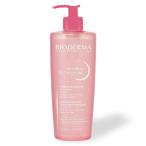 Bioderma Sensibio Gel Moussant – Soothing Foaming Cleanser for Sensitive & Reactive Skin | Physiological pH | Soap-Free | Cosmetic Najm salalah