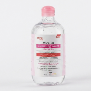 Coxix Care Micellar Cleansing Water – 500ml | Fragrance-Free, Oil-Free, Alcohol-Free | For Face & Eyes | German Innovation | Cosmetic Najm salalah