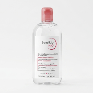 Bioderma Sensibio H2O Micellar Water – Oman's No. 1 for Sensitive Skin | 500ml | No-Rinse Makeup Remover | pH 5.5 | Cosmetic Najm salalah