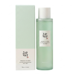 Beauty of Joseon Green Plum Refreshing Toner – 25% Green Plum Water + AHA BHA | Gentle Daily Exfoliating Toner | Cosmetic Najm salalah