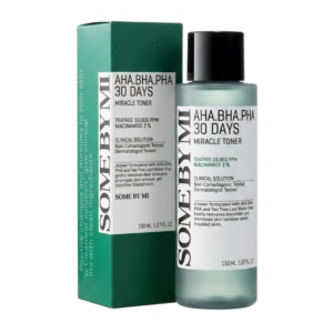 SOME BY MI AHA BHA PHA 30 Days Miracle Toner – Triple Acid + Tea Tree Water | Exfoliating Toner for Acne, Blackheads & Sensitive Skin | Cosmetic Najm salalah