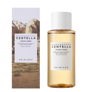 SKIN1004 Madagascar Centella Toning Toner – 84% Pure Centella + PHA + Niacinamide | Daily Exfoliating & Soothing Toner for All Skin Types | Cosmetic Najm salalah