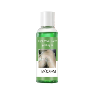 Mooyam High Power Green Peeling Oil – At-Home Chemical Peel for Dark Spots & Rough Skin | Salicylic Acid + Vitamin C + E + Hyaluronic Acid | Cosmetic Najm salalah