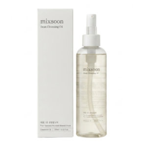 Mixsoon Bean Cleansing Oil – Fermented Oil Cleanser for Sensitive & Dry Skin | Soybean + Pomegranate + Barley | Korean First Cleanser | Cosmetic Najm salalah