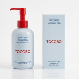 TOCOBO Calamine Pore Control Cleansing Oil – Vegan Makeup Remover for Deep Pore Cleansing | 200ml | Korean First Cleanser | Cosmetic Najm salalah