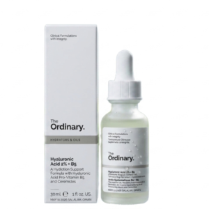 The Ordinary Hyaluronic Acid 2% + B5 (with Ceramides) – Multi-Depth Hydration & Barrier Support Serum | 30ml | Cosmetic Najm salalah