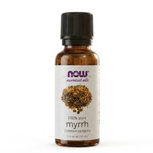 NOW Myrrh Essential Oil – 100% Pure Commiphora Myrrha for Skin, Meditation & Wellness | 1 fl oz (30ml) | Cosmetic Najm salalah