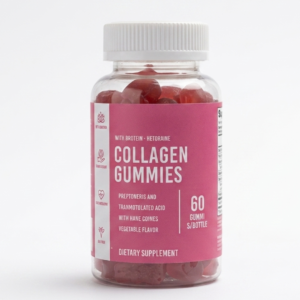 Collagen Gummies with Biotin + Vitamin C – Vegan Gummies for Hair, Skin, Nails, Joints & Immunity | 60 Gummies | Cosmetic Najm salalah