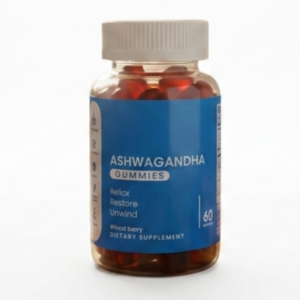 Ashwagandha Gummies – KSM-66 Ashwagandha for Stress Relief, Relaxation & Immune Support | 60 Gummies | Vegan | Cosmetic Najm salalah