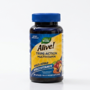 Nature's Way Alive! Men's Gummy Multivitamin – Plant‑Based Gummies with B‑Vitamins & Antioxidants for Energy & Muscle Support | 60 Gummies | Cosmetic Najm salalah
