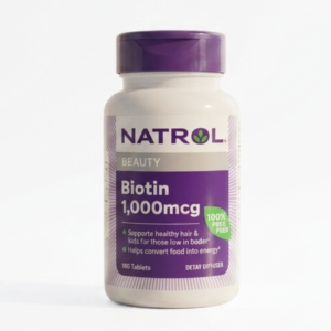 Natrol Biotin Beauty 1,000mcg – Vitamin B7 for Healthy Hair & Nails | 100 Tablets | Gentle Daily Support | Cosmetic Najm salalah