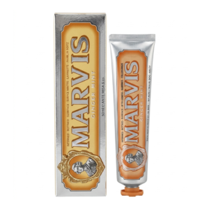 Marvis Ginger Mint Toothpaste 85ml – Italian Luxury Toothpaste | Warm Ginger & Fresh Mint Flavor | Fluoride Anti-Cavity, Tartar Control & Fresh Breath | Cosmetic Najm salalah