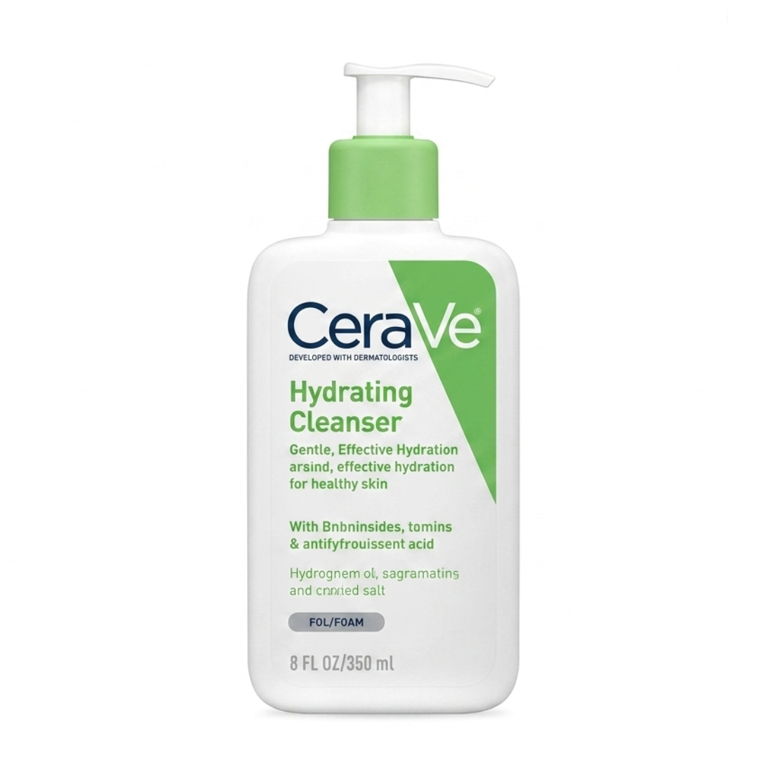 CeraVe Hydrating Cleanser – Fragrance-Free Face & Body Wash for Normal to Dry Skin | With Ceramides & Hyaluronic Acid | Cosmetic Najm salalah