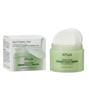 Anua Azelaic 10 Hyaluron Redness Soothing Pads – 10% Azelaic Acid + 7 Cica Complex | Clinically Tested for 88.85% Soothing | 90 Pads | Cosmetic Najm salalah