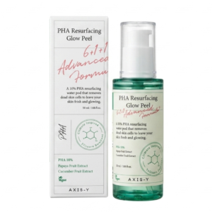 AXIS-Y PHA Resurfacing Glow Peel – 10% PHA Gentle Exfoliating Treatment for All Skin Types | Korean Skincare | Cosmetic Najm salalah