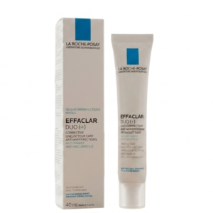 La Roche-Posay Effaclar Duo(+) – Corrective Anti-Acne Care | Unclogging Cream for Oily & Acne-Prone Skin | Fades Post-Acne Marks | Cosmetic Najm salalah