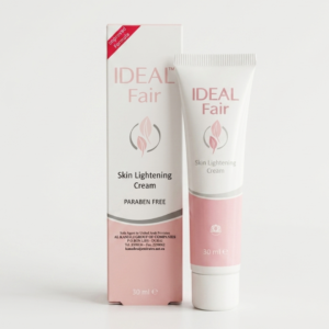 Ideal Fair Skin Lightening Cream 30ml – Paraben-Free with Vitamin C & Niacinamide | Reduces Dark Spots & Hyperpigmentation | Cosmetic Najm salalah