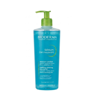 Bioderma Sébium Gel Moussant – Purifying Foaming Gel for Oily & Acne-Prone Skin | Sebum Control, Non-Drying | Cosmetic Najm salalah