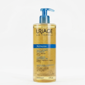 Uriage Xemose Cleansing & Soothing Oil – For Very Dry & Eczema-Prone Skin | Soap-Free, Fragrance-Free, Hypoallergenic | Cosmetic Najm salalah