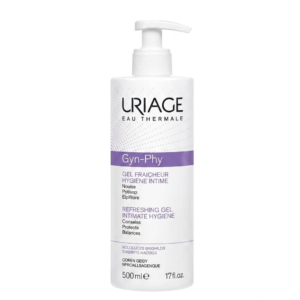Uriage Gen-V Refreshing Intimate Cleansing Gel – Soap-Free Daily Cleanser for Sensitive Skin | With Uriage Thermal Water & Glycogen Complex | Cosmetic Najm salalah