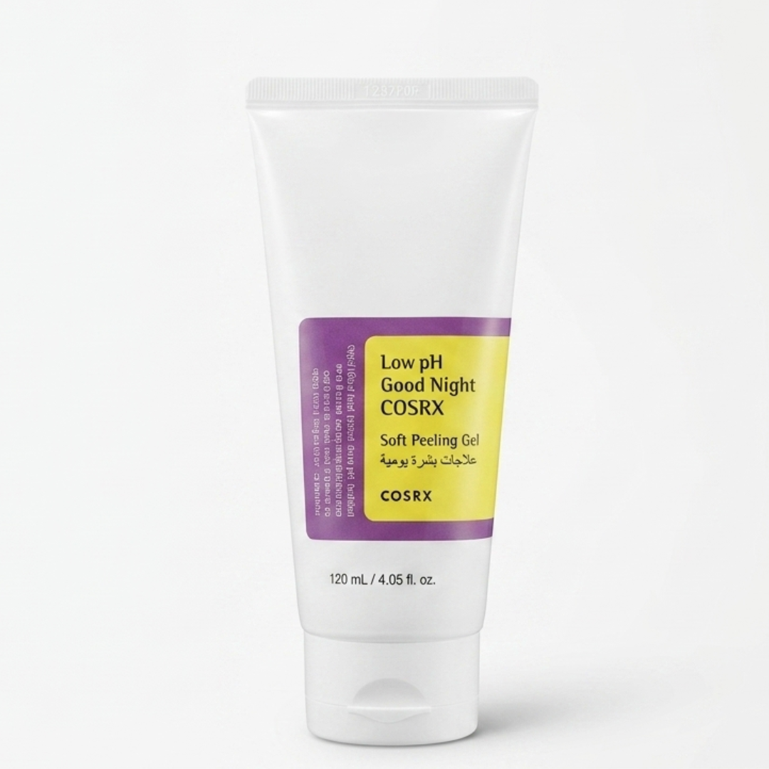 COSRX Gentle Low pH Peeling Gel – PHA Exfoliator for Sensitive Skin | With 3 Types of Hyaluronic Acid | Gentle Overnight Treatment | Cosmetic Najm salalah