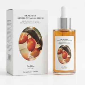 Dr.Althea Gentle-Capsule Vitamin C & Niacinamide Serum – 20% Sea Buckthorn + 5% Niacinamide – For Dark Spots, Brightening & Hydration | Sensitive Skin-Friendly | Cosmetic Najm salalah