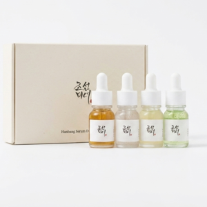 Beauty of Joseon Hanbang Serum Discovery Kit – 4-in-1 Korean Herbal Serum Set | Green Tea, Propolis, Rice & Ginseng | For All Skin Types | Cosmetic Najm salalah