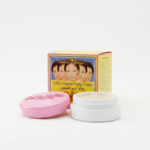 Yoko Skin Lightening Cream with Fruit Extracts – For Dry Skin | Rich in Antioxidants from Fruit Extracts | Kojic Acid + Grapefruit | 2-in-1 Moisturizer & Makeup Base | Cosmetic Najm salalah