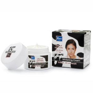 Yoko Skin Whitening Cream with Milk Extract – Lightens Skin in 7 Days | Conceals Dark Spots & Acne Marks | With Added UV Protection | Cosmetic Najm salalah
