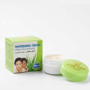 Yoko Skin Whitening Cream with Aloe Vera Extract | Brightening, Moisturizing & UV Protection | Kojic Acid + Salicylic Acid | 2-in-1 Day Cream & Makeup Primer | Cosmetic Najm salalah