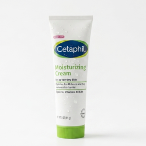 Cetaphil Moisturizing Cream for Dry to Very Dry Skin – 48-Hour Hydration & Barrier Repair | Fragrance-Free, Non-Comedogenic | 85g/3oz | Cosmetic Najm salalah