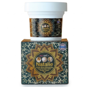 Natalie Clear Dark Whitening & Stretch Mask Body Cream | Thai Herbal Formula for Stretch Marks & Skin Brightening | With Nata Herb 56 | Cosmetic Najm salalah