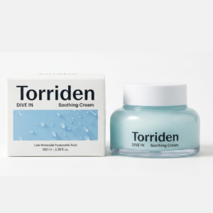 Torriden DIVE-In Low Molecular Hyaluronic Acid Soothing Cream | 5D Hyaluronic Acid Complex | Light Gel Cream for Sensitive Skin | Barrier Repair & Hydration | Cosmetic Najm salalah