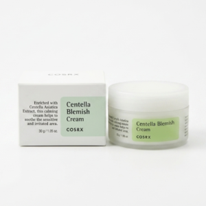 COSRX Centella Blemish Cream – Spot Treatment for Acne & Redness | 50% Centella + 7% Zinc Oxide | Soothes & Fades Post-Acne Marks | Cosmetic Najm salalah