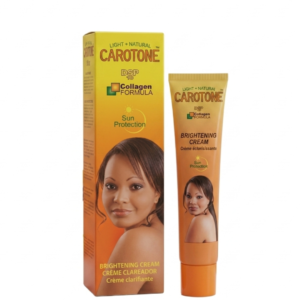 Carotone Light & Natural Brightening Cream 30ml – with Sun Protection & Collagen | β-Carotene Enriched | Reduces Dark Spots & Evens Skin Tone | Cosmetic Najm salalah