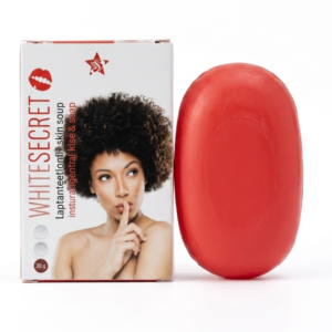 White Secret Skin Lightening Soap – Face & Body Brightening Bar | Vitamin E Enriched | Dark Spot Corrector | All Skin Types | Cosmetic Najm salalah