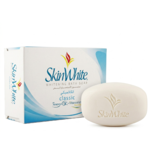 Skin White Classic Skin Lightening Soap – Get Brighter Skin in 2 Weeks | Rain White 3C Triple-Action + Vitanourish Formula | Cosmetic Najm salalah