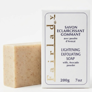 Fair Lady Natural Avocado Soap – 100% Avocado Seed Powder for Skin Brightening & Radiance | 200g | Cosmetic Najm salalah