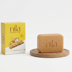 Neela Vetiver Soap – MK Exports | Ayurvedic Skin Treatment for Brightening & Deep Refreshment | Handmade, Export Quality | Cosmetic Najm salalah